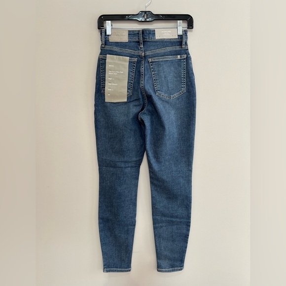 Everlane NWT The Curvy Cropped Way-High Skinny Jean, Authentic Blue, 26 - Picture 2 of 11